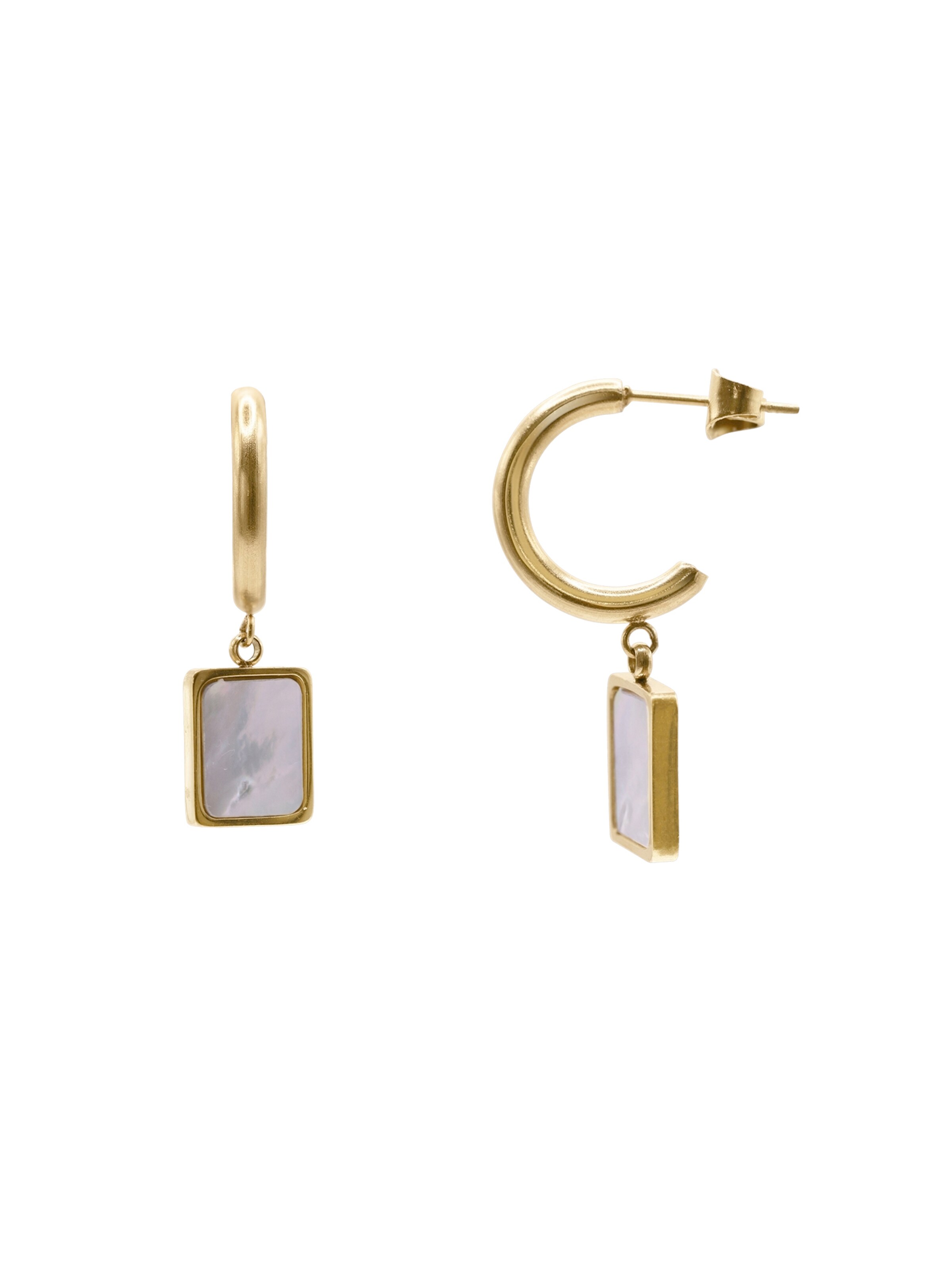 Heideman Earrings 'Lenya' in Gold: front