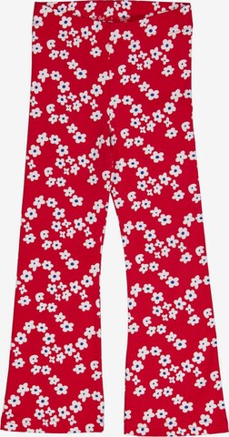 Regular Pantalon '' Fred's World by GREEN COTTON en rouge : devant