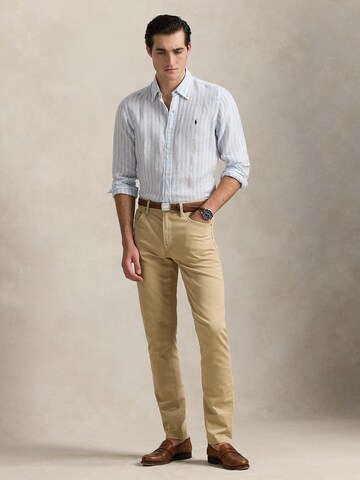 Coupe regular Chemise Polo Ralph Lauren en bleu