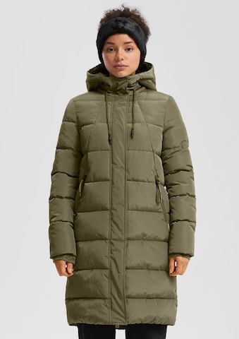 žalia QS Žieminis paltas: priekis