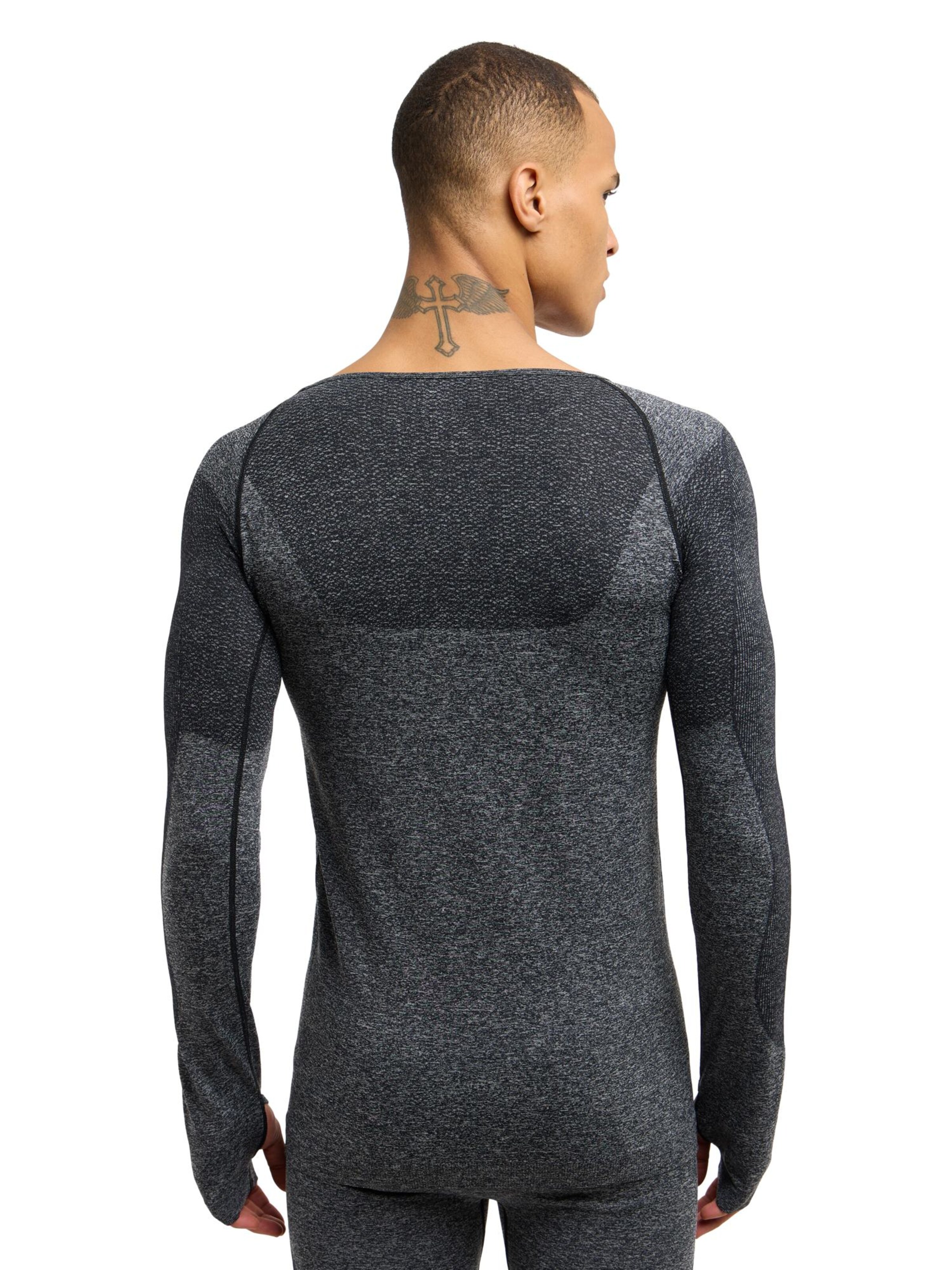Bruno Banani Performance shirt 'CERVANTES' in Grey