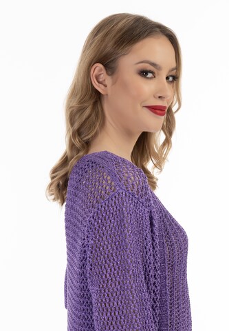 Cardigan faina en violet