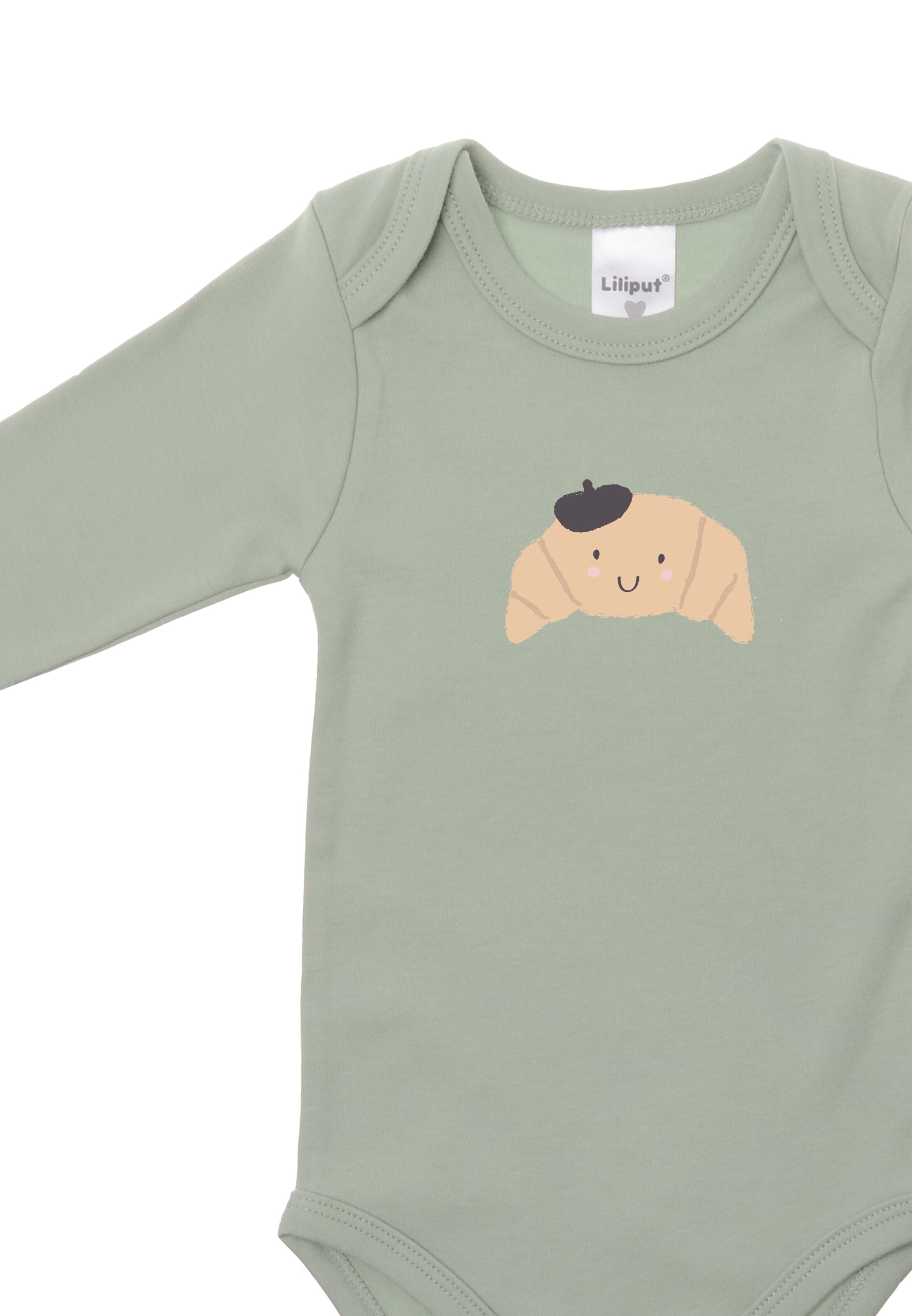 LILIPUT Romper/Bodysuit 'Croissant' in Green