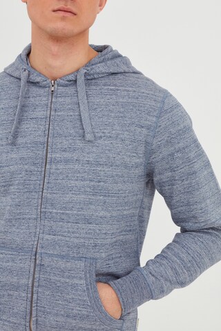 BLEND Kapuzensweatjacke 'VELNO' in Blau