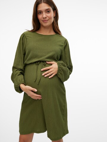 MAMALICIOUS Kleid in Grün