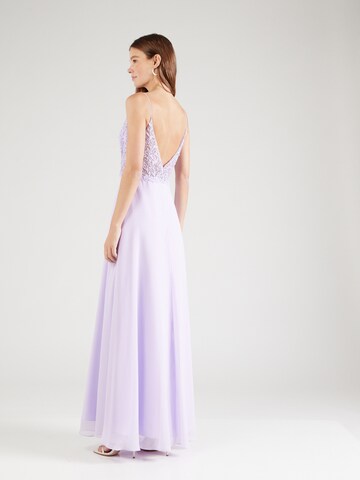 Unique Evening Dress in Purple