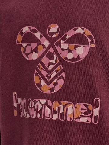 Hummel Sweatshirt 'LIME' in Rood