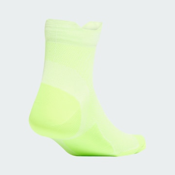 ADIDAS PERFORMANCE Sportsocken 'Run X Adizero' in Gelb