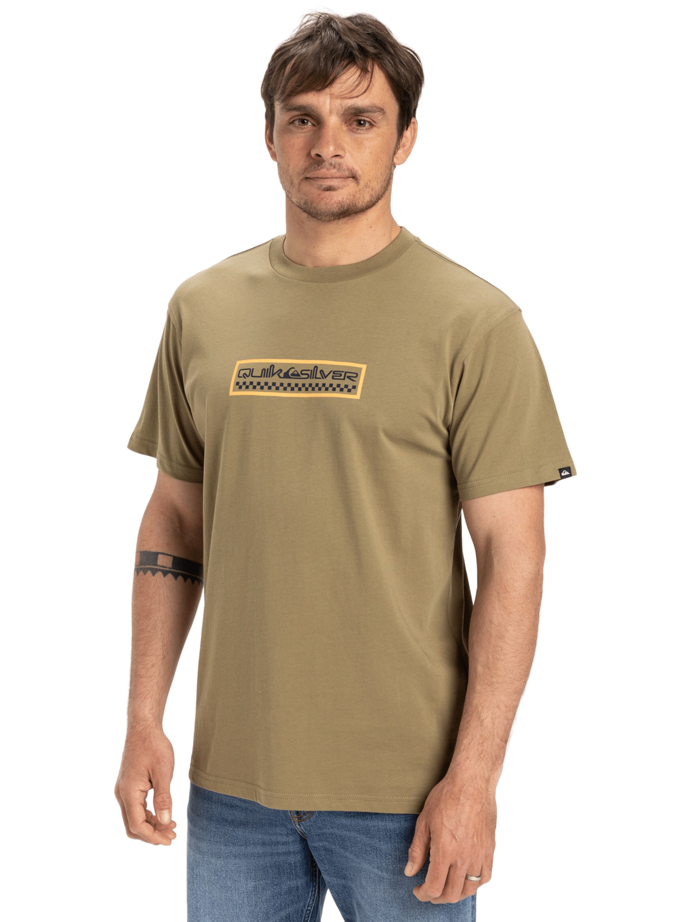 QUIKSILVER Shirt 'Ev Sun Dagger' in Green
