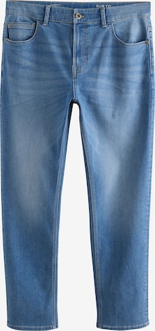 Jean Next en bleu : devant