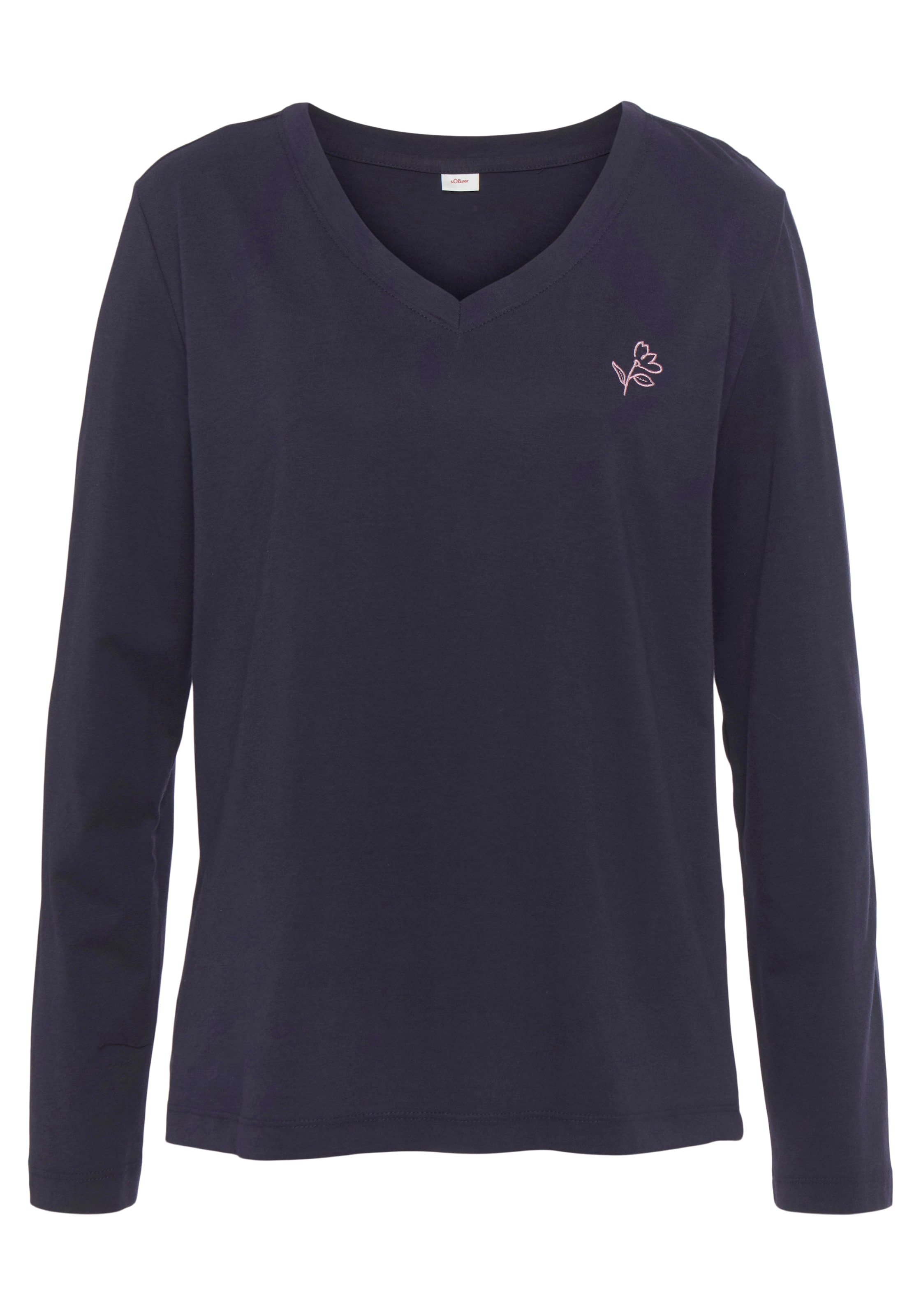 T-shirt s.Oliver en bleu : devant