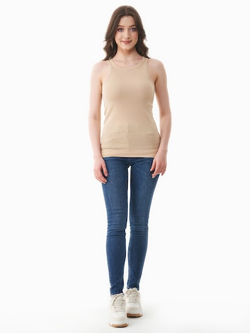 Organication Top in Beige