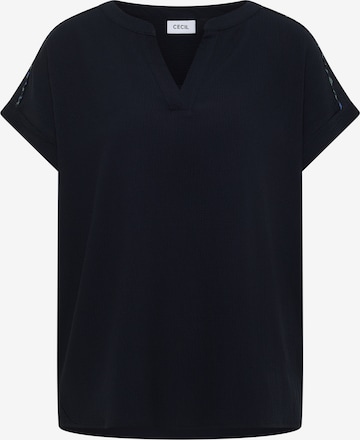 CECIL Blouse in Blue: front