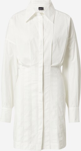 Gina Tricot Skjortklänning 'Loana' i vit: framsida