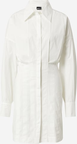 Gina Tricot - Vestido camisero 'Loana' en blanco: frente