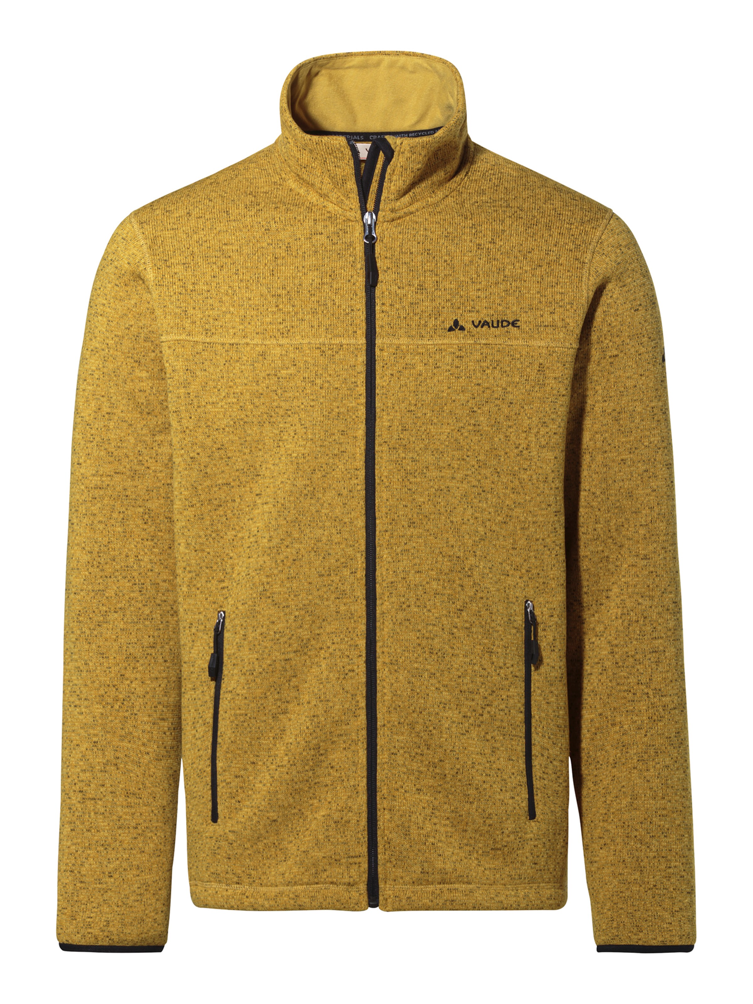 VAUDE Outdoorjacke 'Rienza' in Gelb: Vorderseite