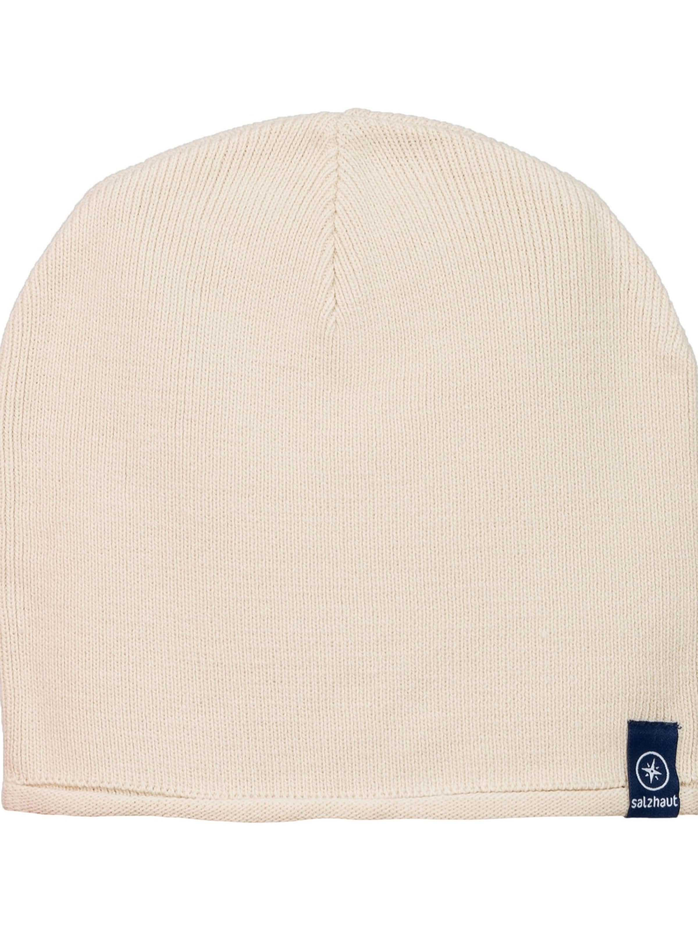 salzhaut Mütze 'KOP' in Beige: Vorderseite
