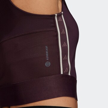 ADIDAS PERFORMANCE Sporttop 'Techfit Branded Tape' in Rot