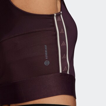 ADIDAS PERFORMANCE Sporttop 'Techfit Branded Tape' in Rood