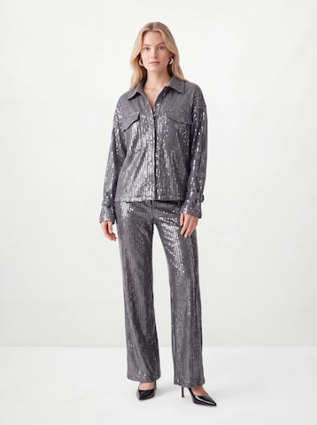 Hoermanseder - Blusa en gris