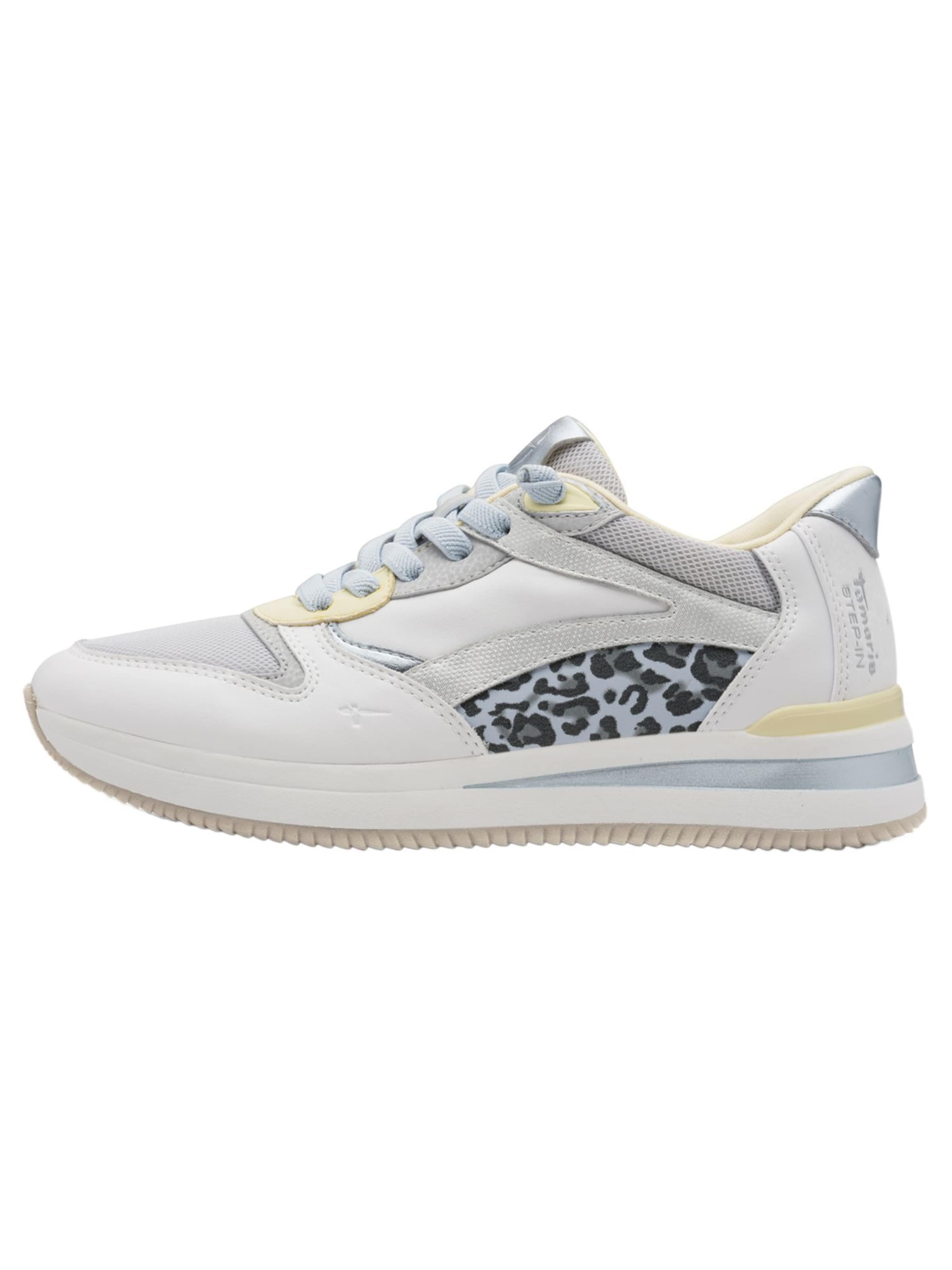 Tamaris Platform trainers in White