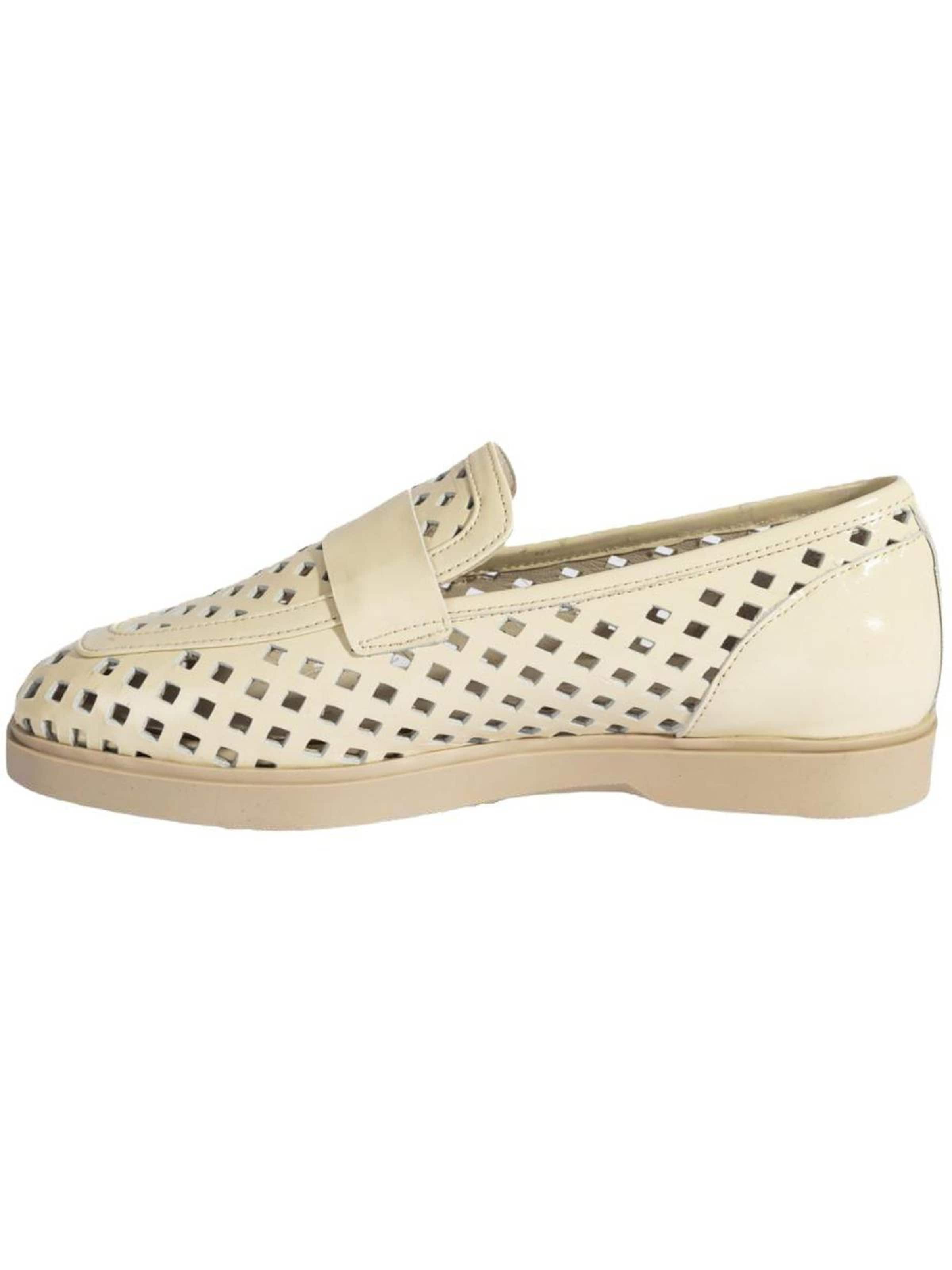 Desa Moccasins 'Slip-Ons' in Beige