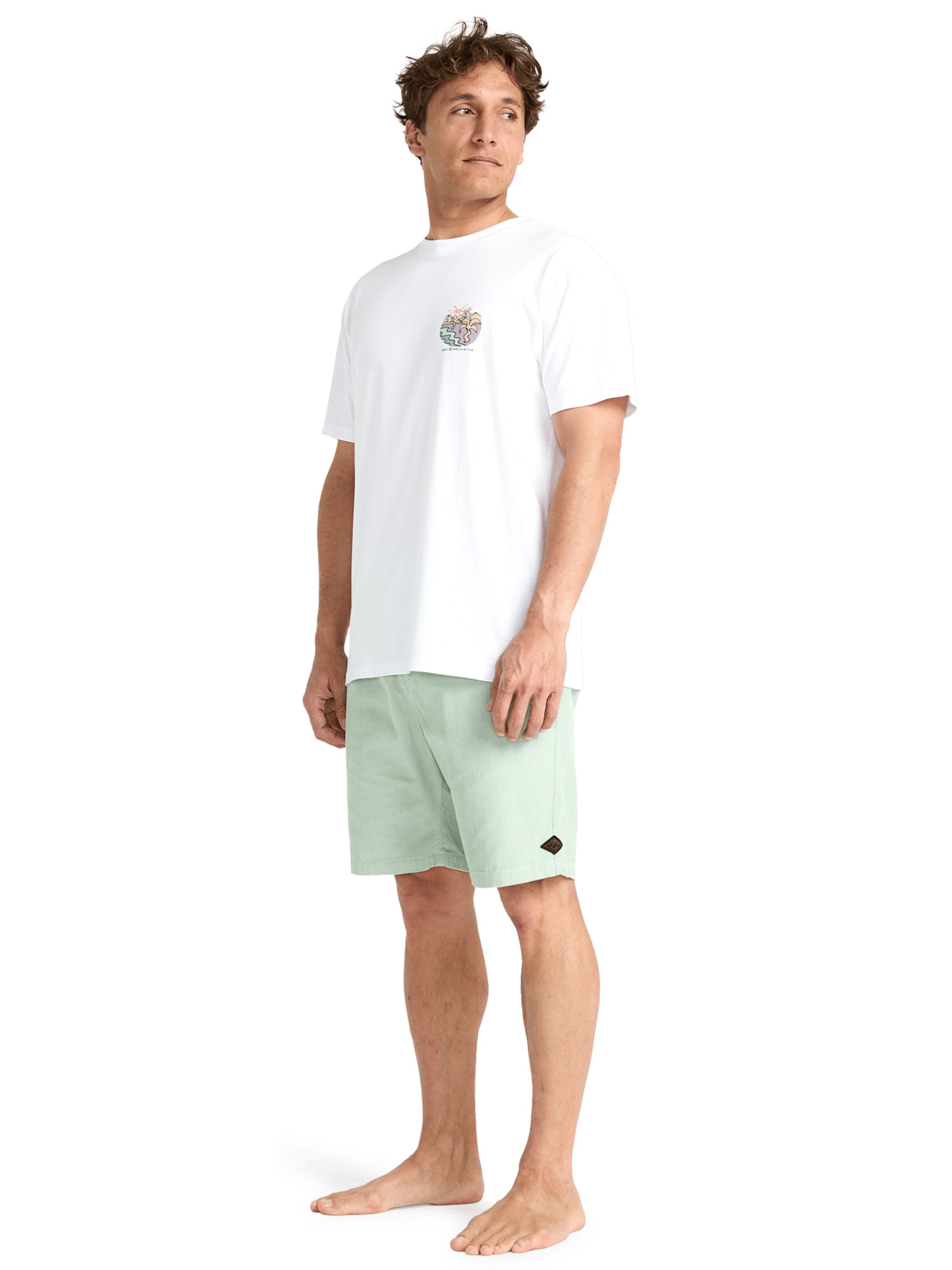 BILLABONG T-Shirt 'Shine' in Weiß