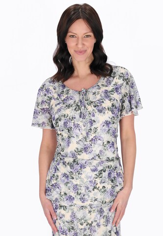 Usha Blouse in Lila: voorkant