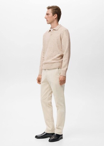 MANGO MAN Pullover 'Oreo' in Beige