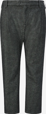 s.Oliver Tapered Pleat-Front Pants 'Detroit' in Grey: front