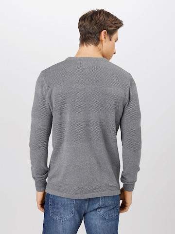 Coupe regular Pull-over 'Hannes' Kronstadt en gris