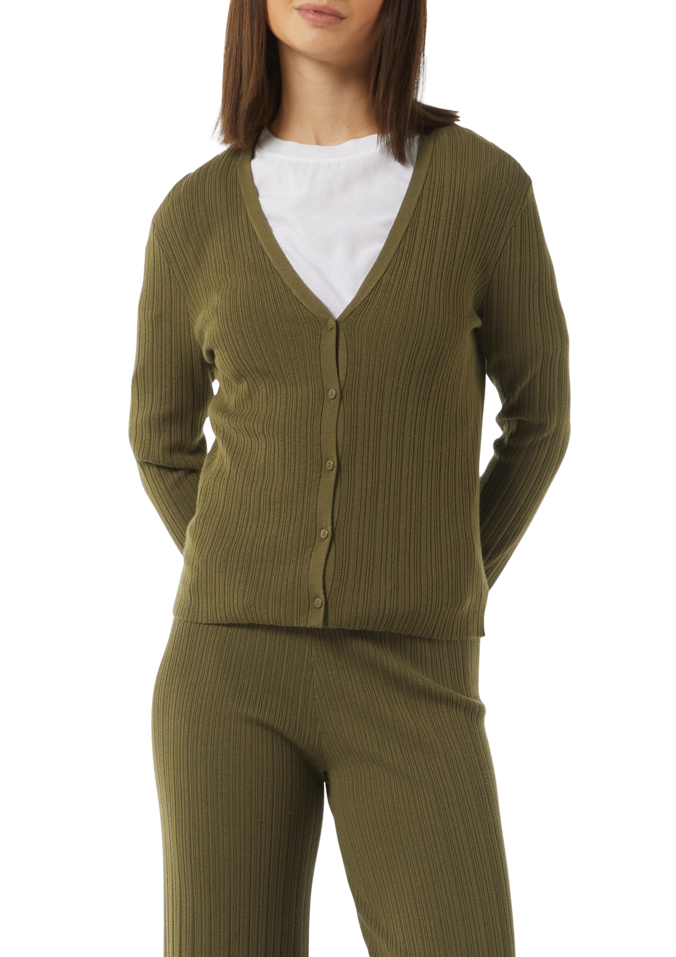 Cardigan comma casual identity en vert
