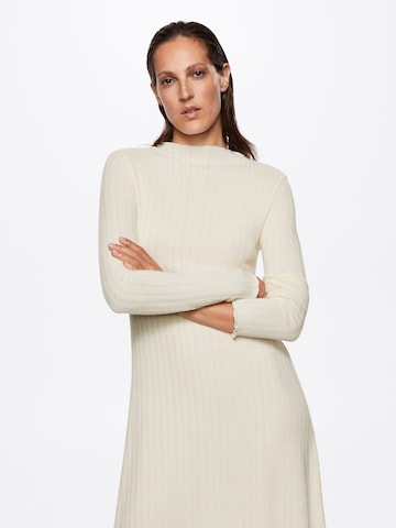 MANGO Knitted dress 'JACK 2' in Beige