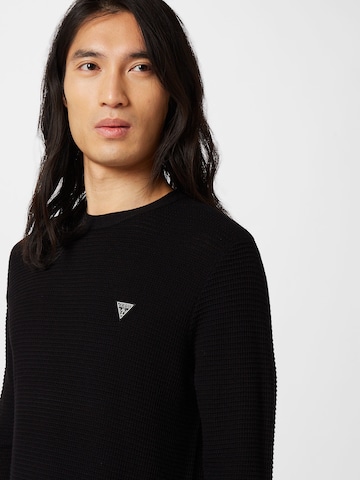 GUESS Pullover in Schwarz