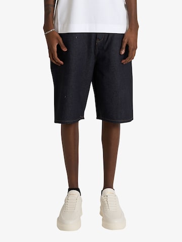 AMISH Regular Broek in Blauw: voorkant