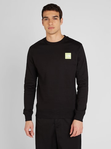 THE NORTH FACE Sweatshirt 'COORDINATES' in Zwart: voorkant