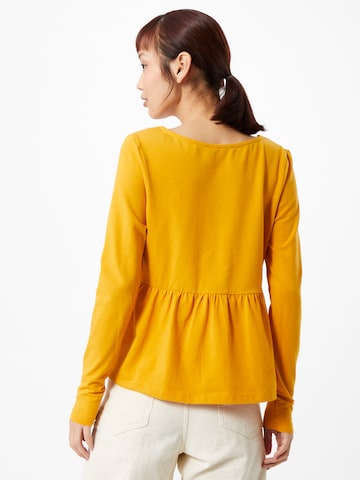 T-shirt 'Francesca' ABOUT YOU en jaune