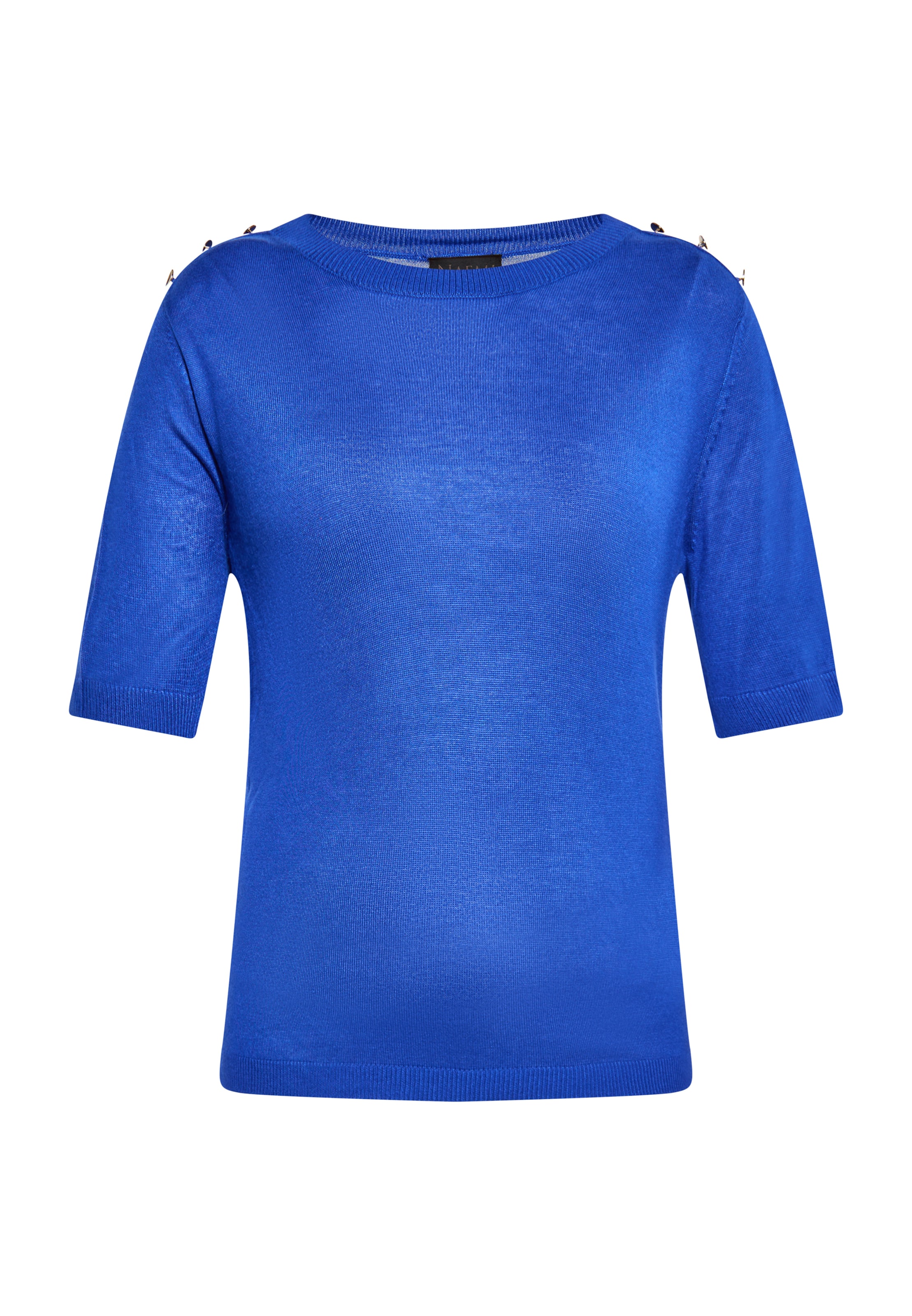 NAEMI Bluse in Blau: Vorderseite