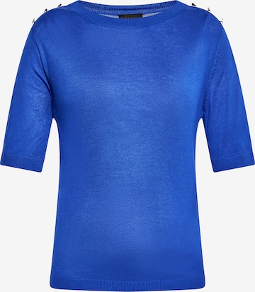 NAEMI Bluse in Blau: Vorderseite