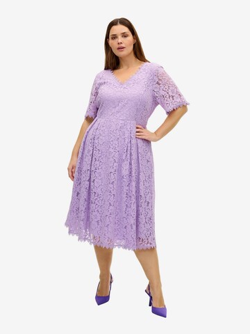 Zizzi Dress 'Ann' in Purple: front