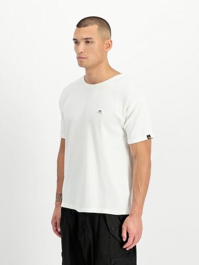ALPHA INDUSTRIES Shirt in Off white, Item view