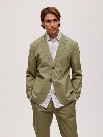 SELECTED HOMME Regular fit Blazer 'LOIK' in Green: front