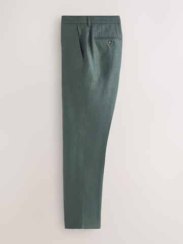 Regular Pantalon à pince 'N. Premium' Next en vert