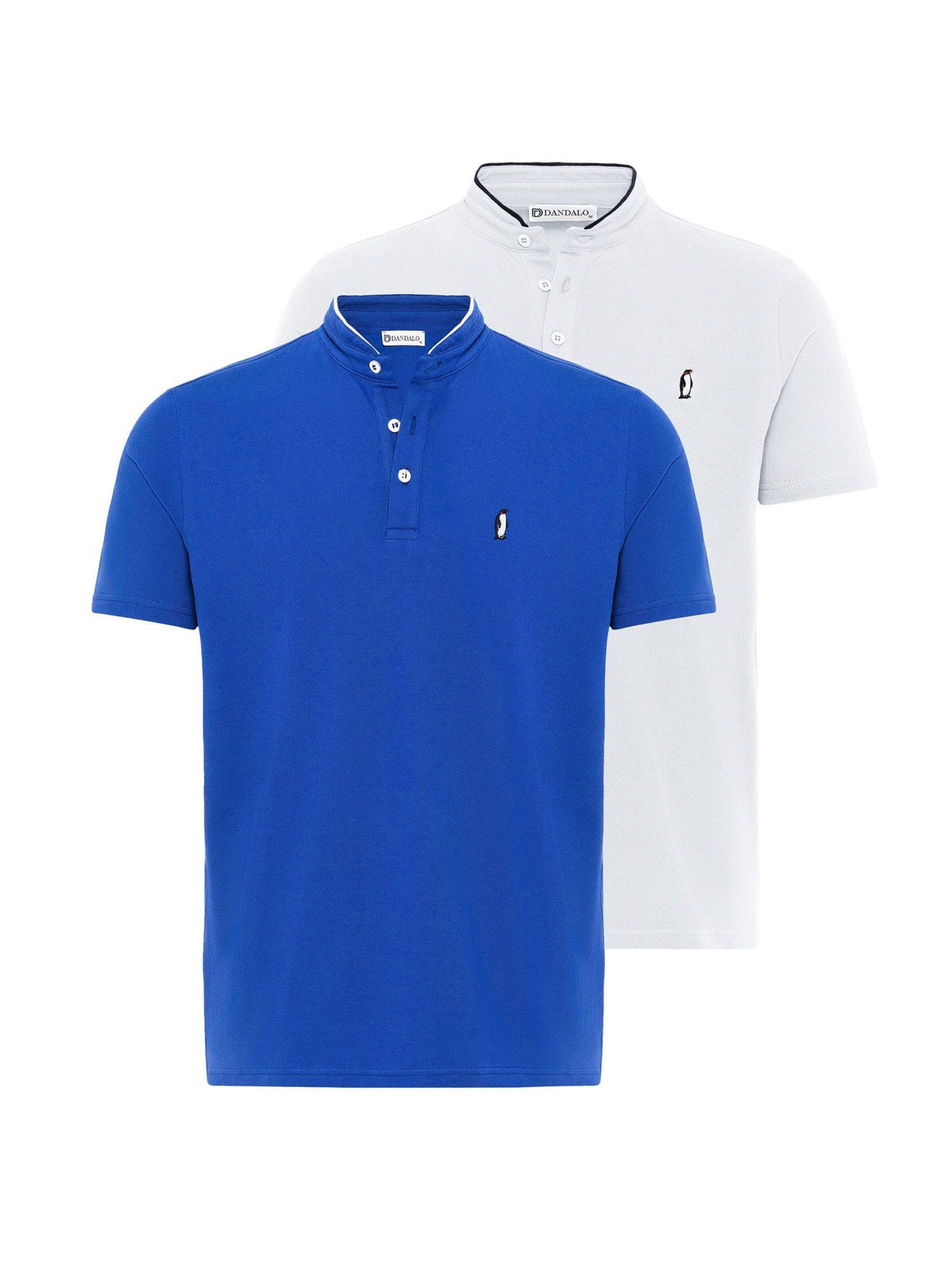 Dandalo T-shirt i blå: framsida