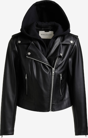 khujo Between-Season Jacket 'Yael' in Black: front