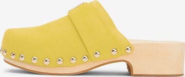 Clogs di TOMMY HILFIGER in giallo: frontale