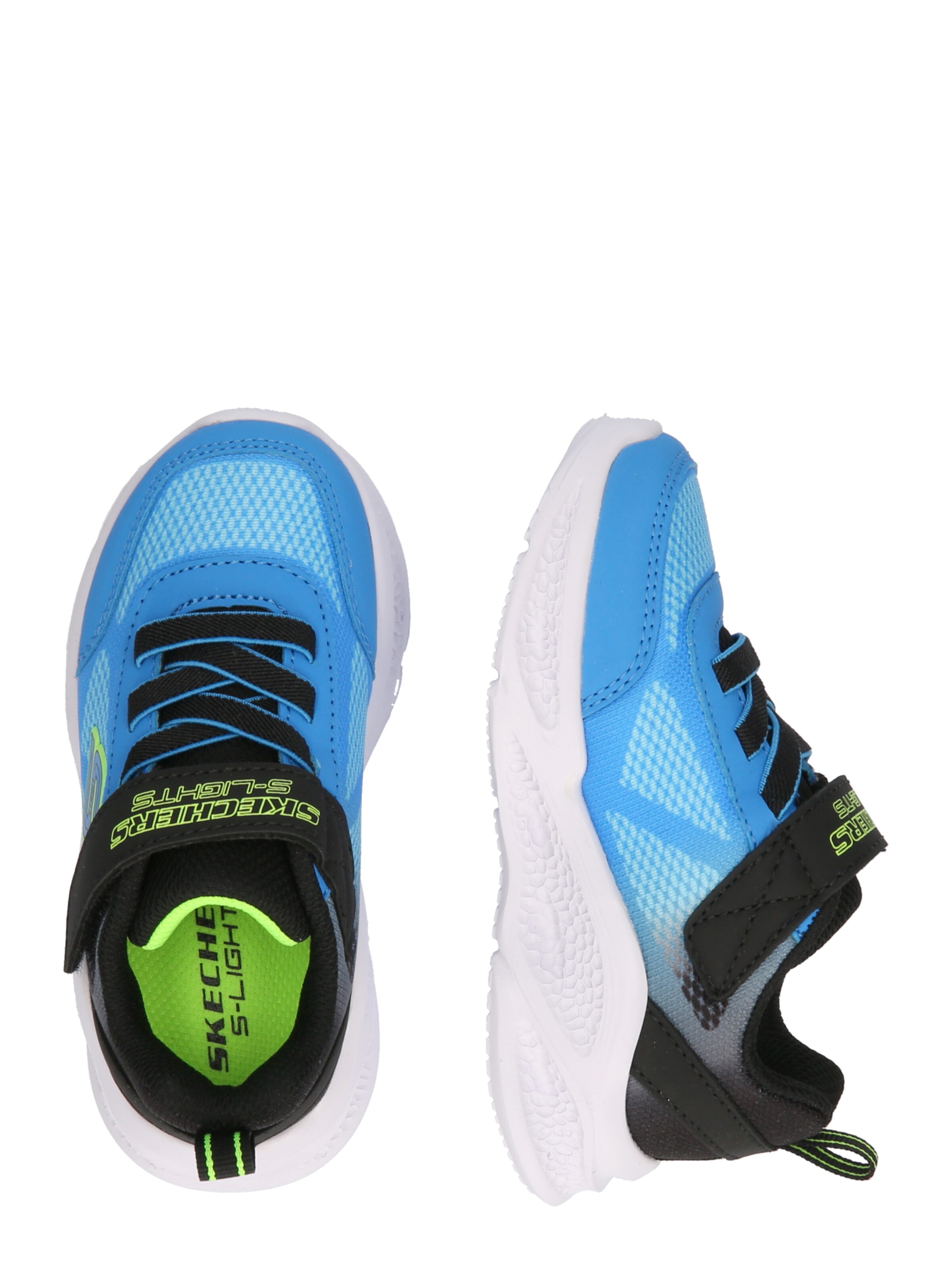 SKECHERS Сникърси 'METEOR-LIGHTS - KRENDOX' в черно