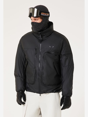 OAKLEY - Casaco deportivo 'Mthod' em preto: frente