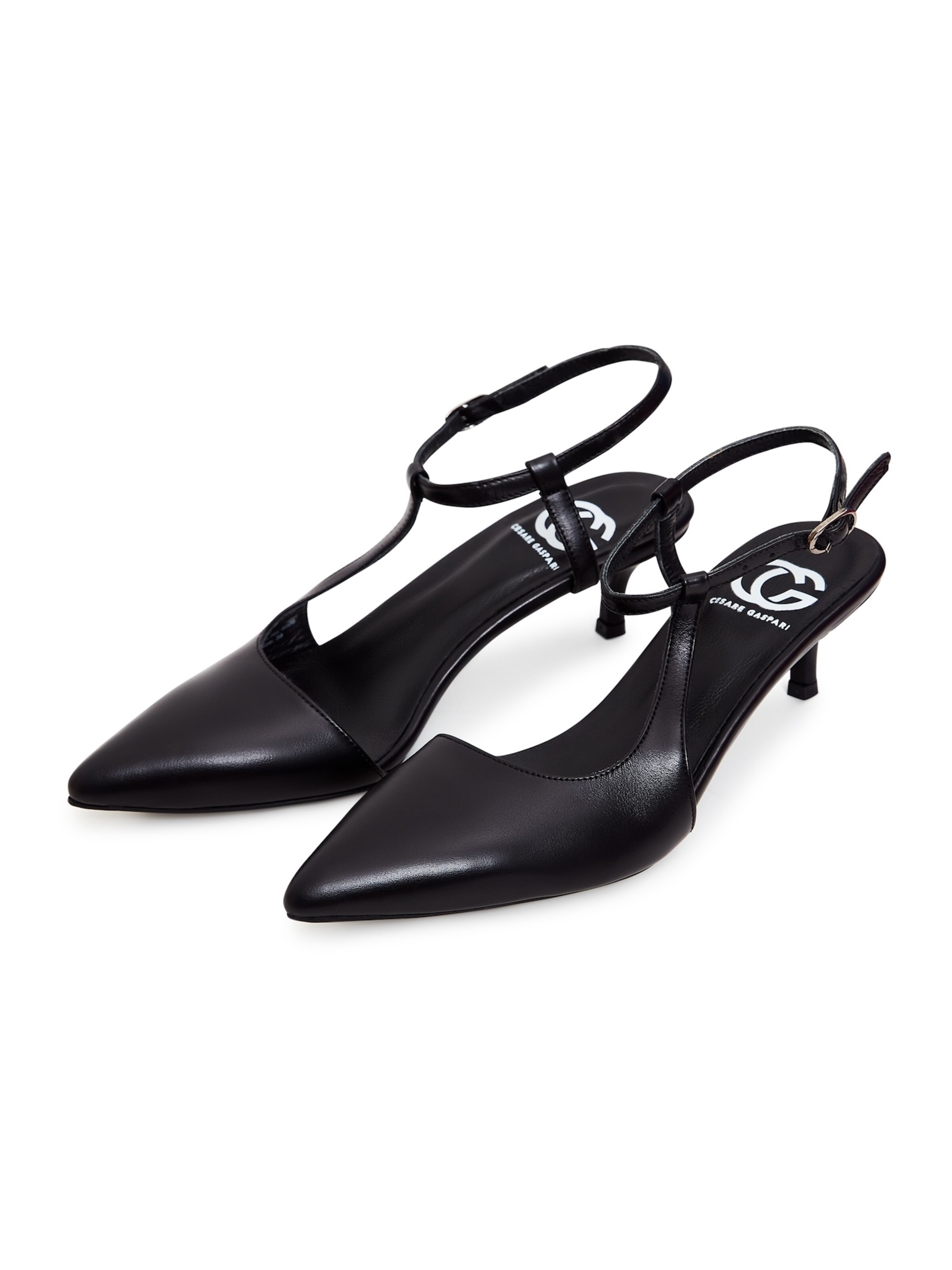 CESARE GASPARI Pumps in Schwarz