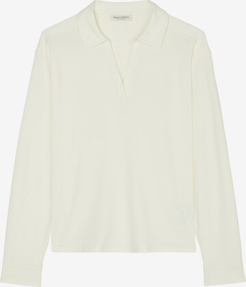 Marc O'Polo Shirt in Wit: voorkant